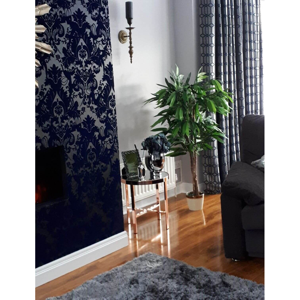 80cm large artificial mango tree plant with metal view 2