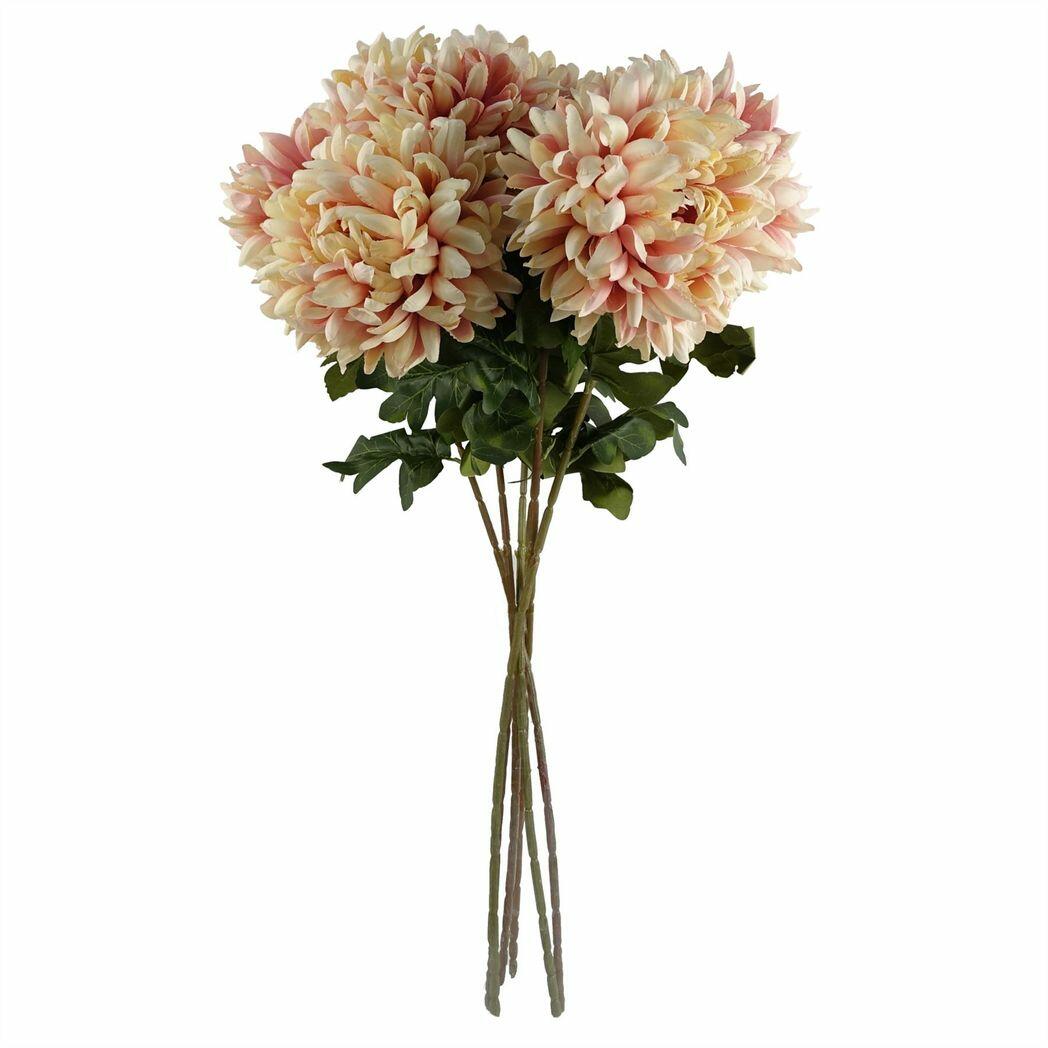 Pack of 6 x 75cm Extra Large Reflex Chrysanthemum
