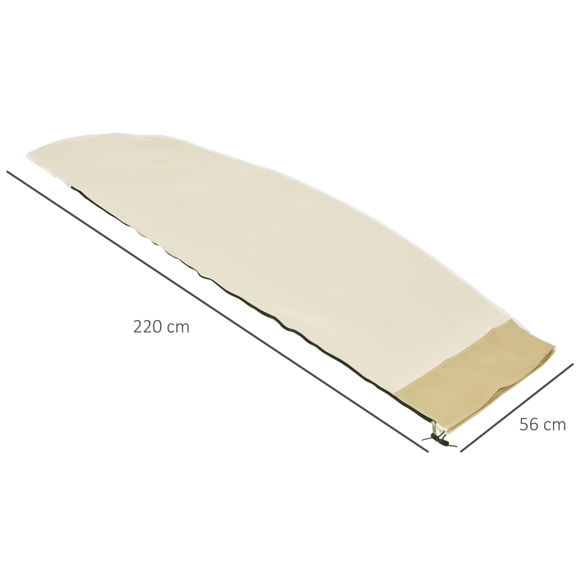 outdoor parasol cover umbrella garden furniture protection wind view 3