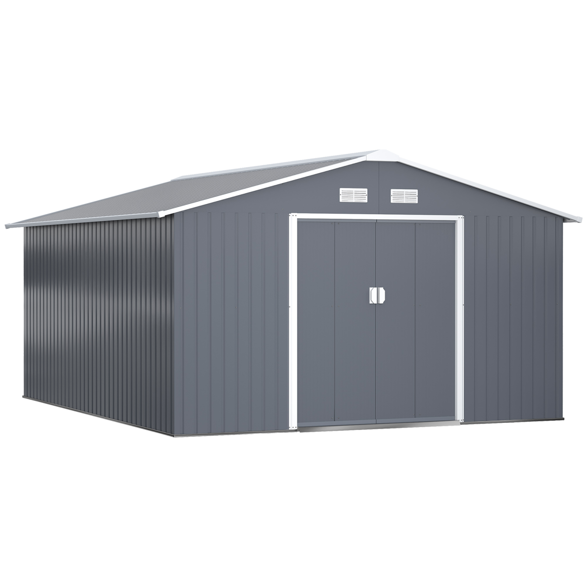 13 x 11ft foundation ventilation steel outdoor garden view 1