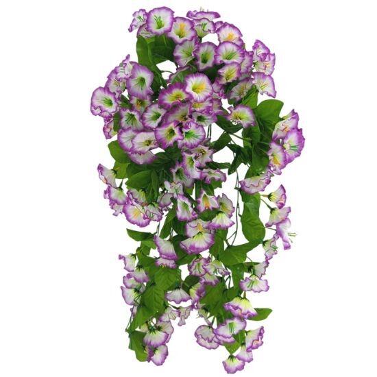 Artificial Trailing Flowers for Hanging Baskets lilac 50cm
