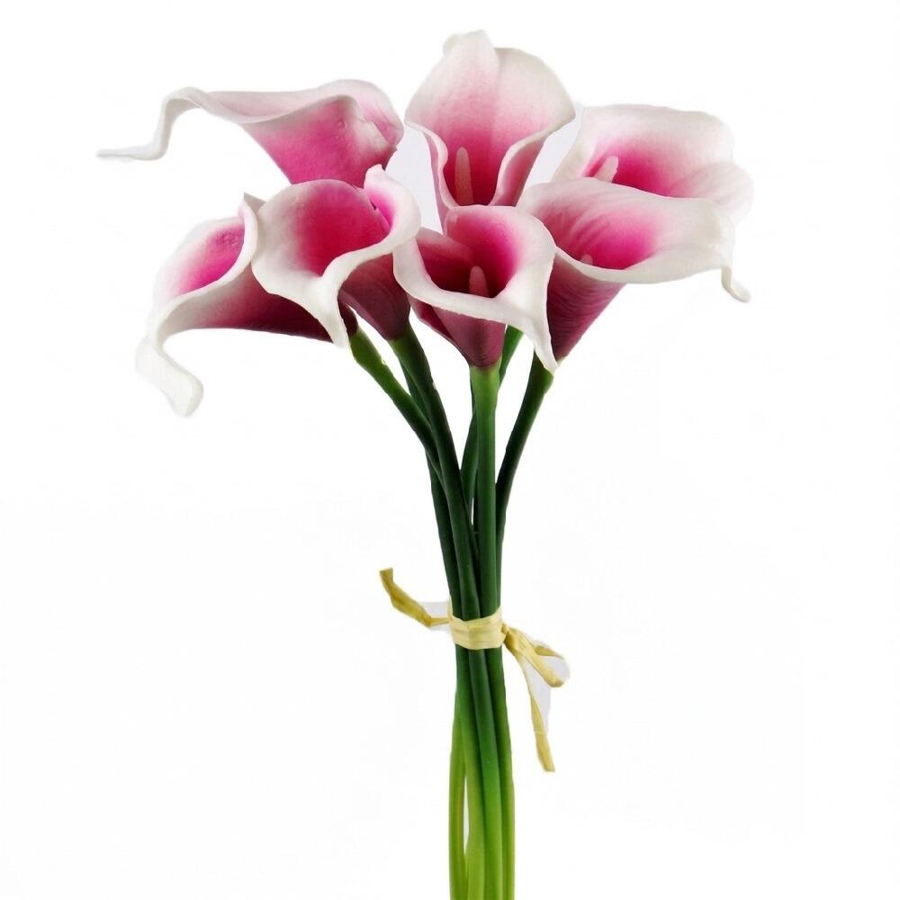 Artificial Flowers - Real Touch Calla Lily 36cm