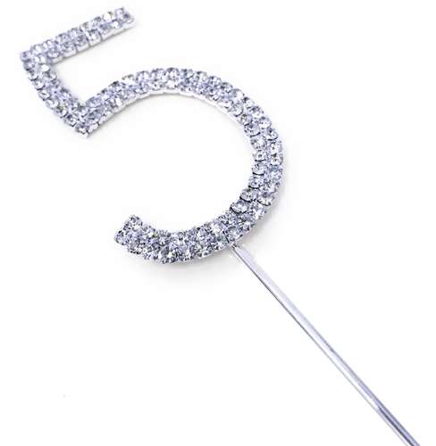 Number 60 Birthday Cake Topper - Party Supplies