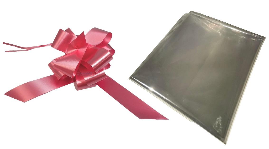 baby pink hamper wrapping kit