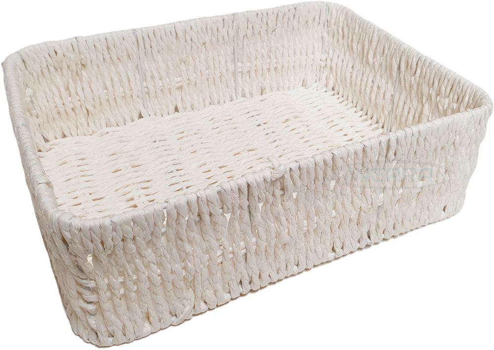 wicker hamper basket tray large