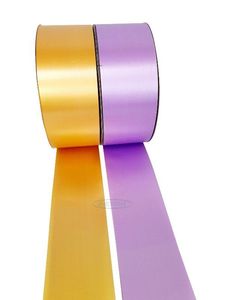 lilac gold ribbon