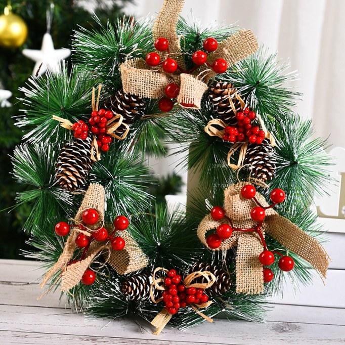 christmas wreath for doors