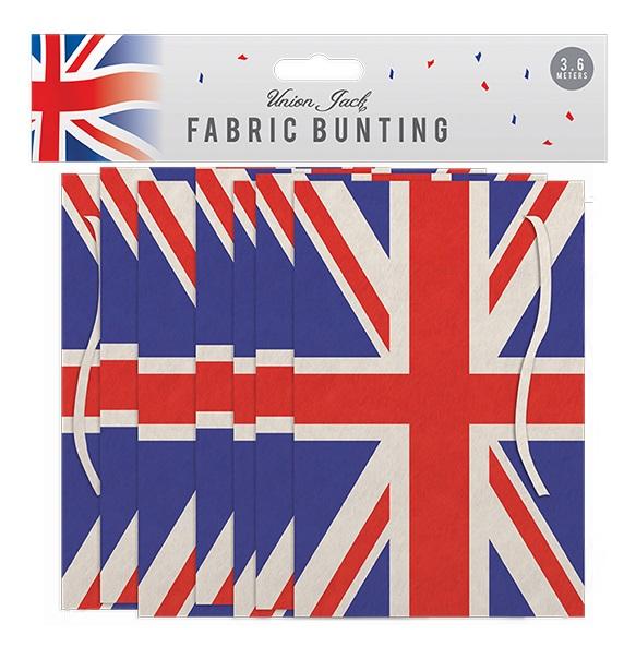 union jack theme party products bunting