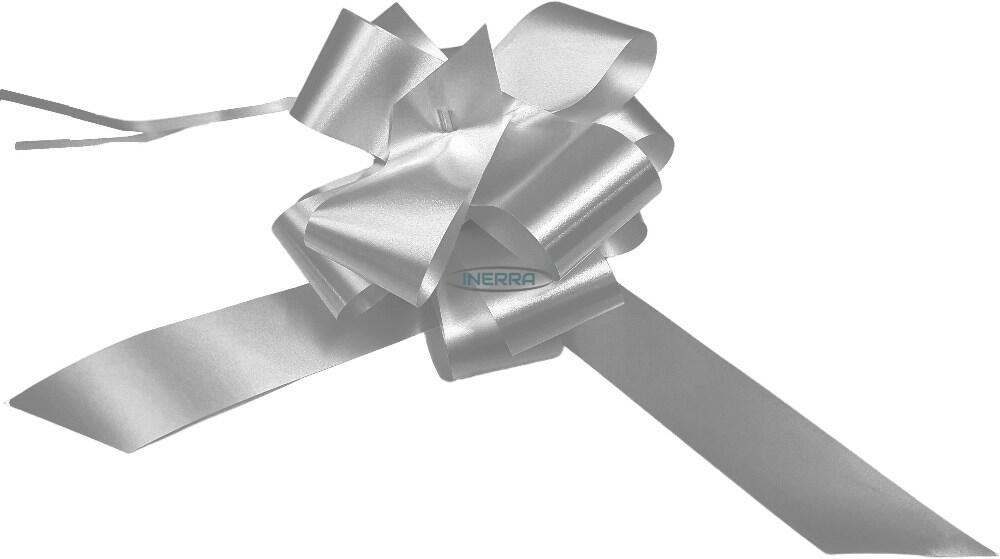silver wedding bows