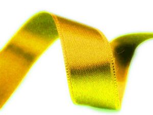 bright gold 10mm satin ribbon