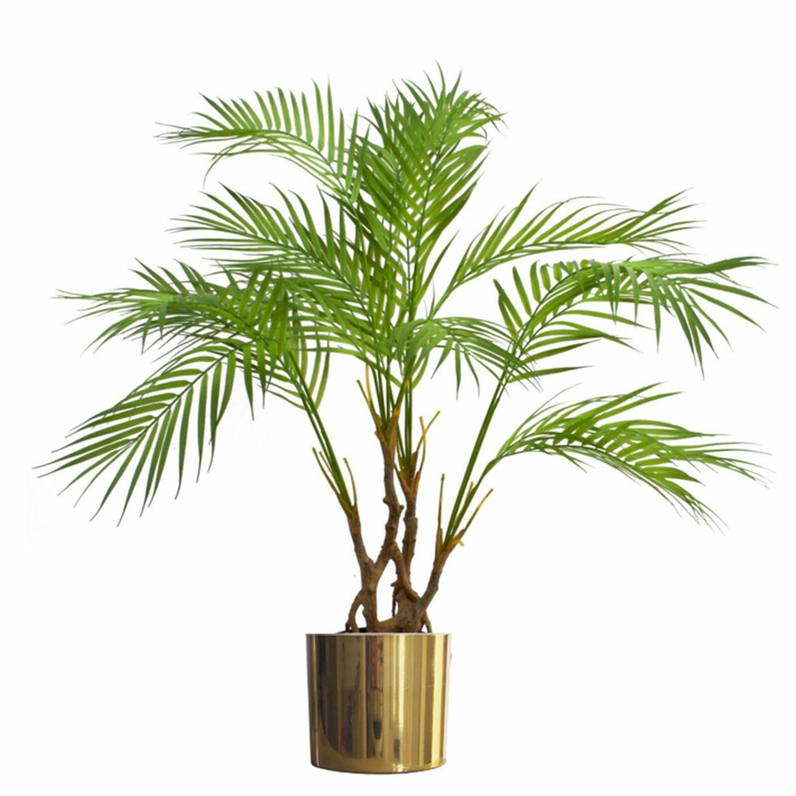 Artificial Areca Palm Plant Twisted Detail Trunk