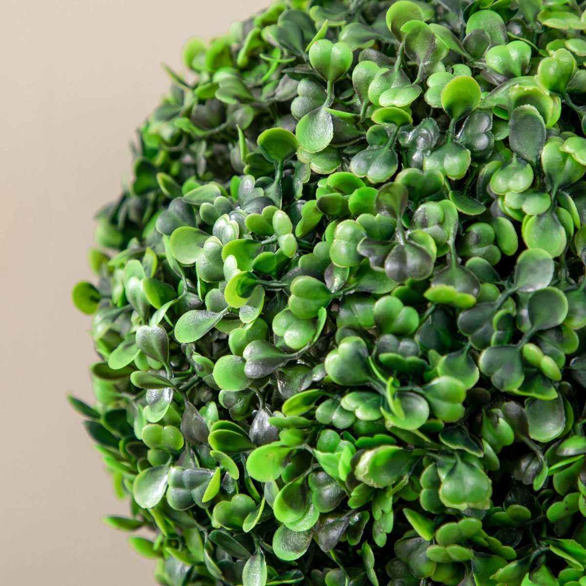 2 Potted Artificial Plants Boxwood Ball Trees Outdoor, 60cm
