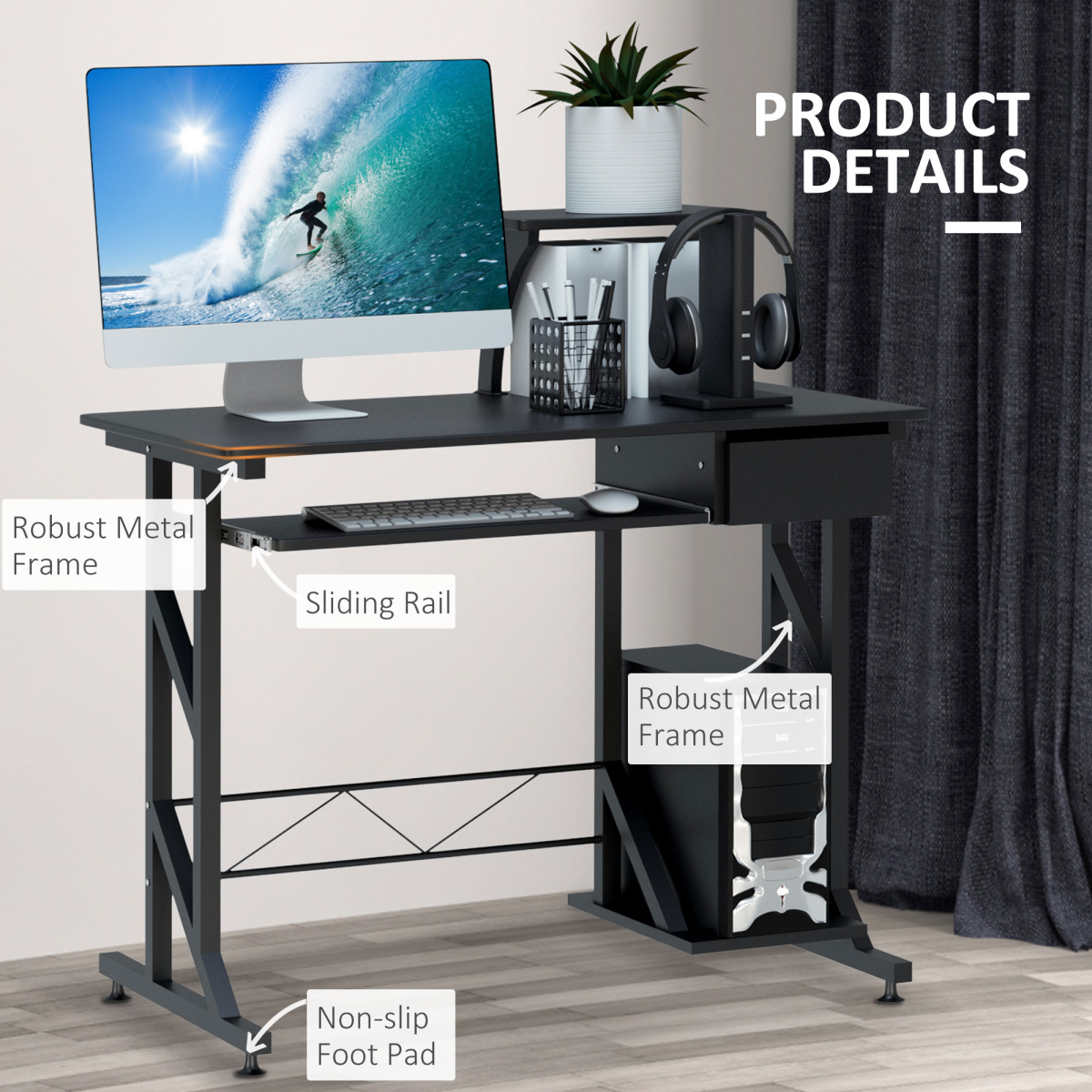 Computer Desk Workstation