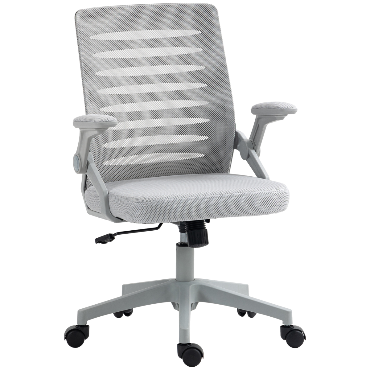 Mesh Office Chair Home Swivel Task Chair Grey