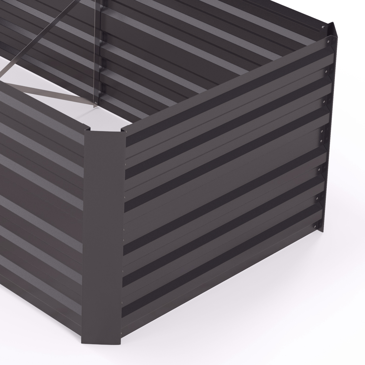 Galvanised Steel Outdoor Raised Bed