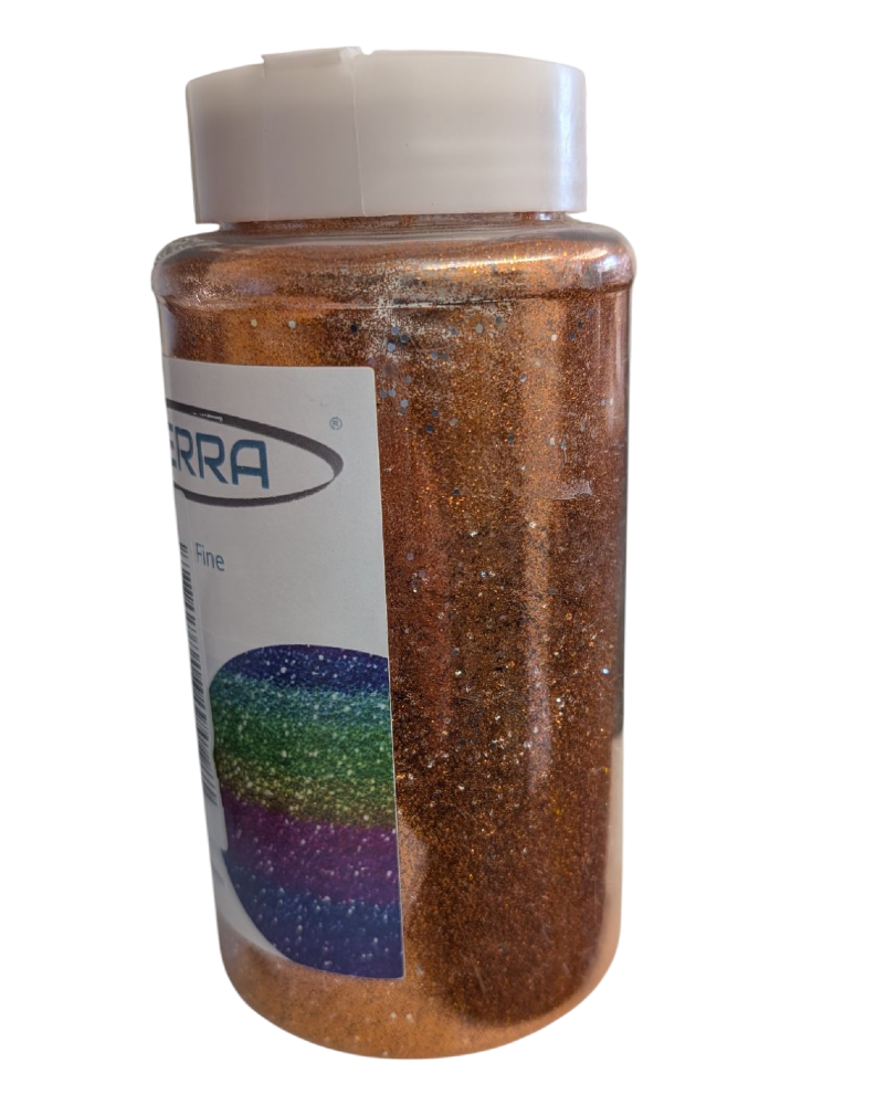 copper glitter