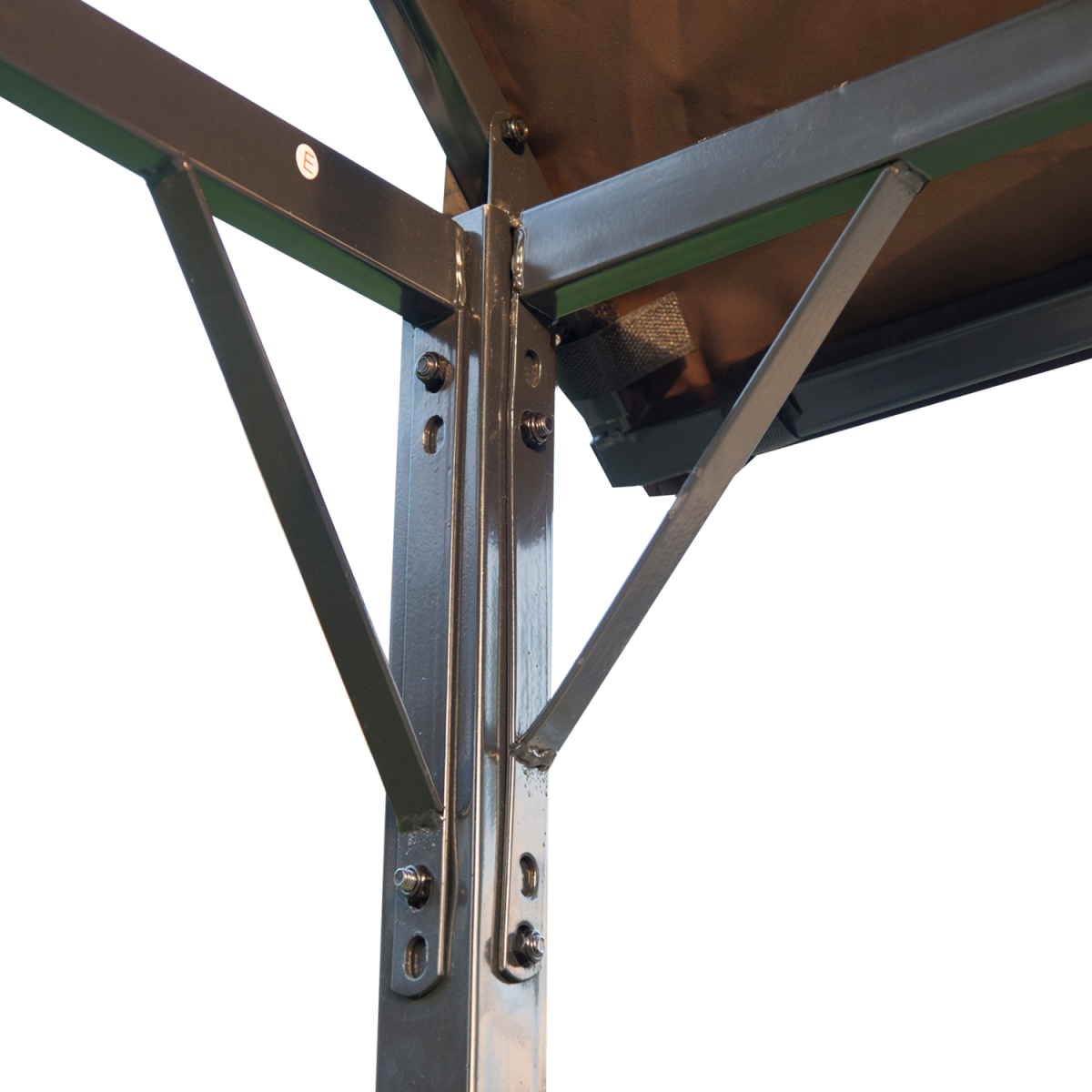 BBQ Awning Shelter Garden Patio Black