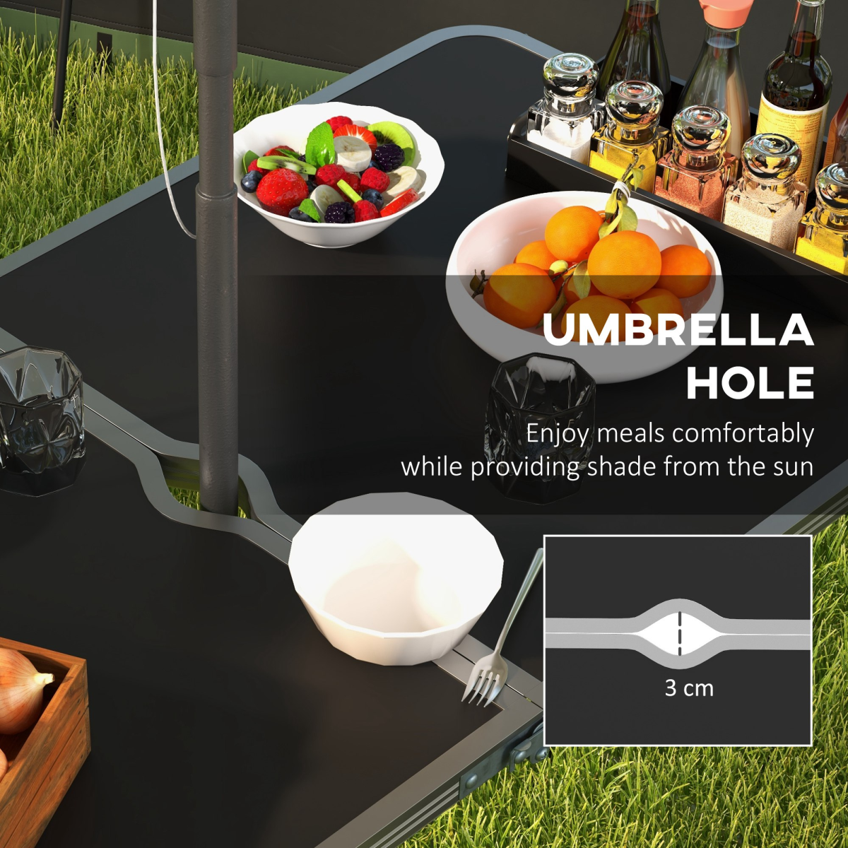 Camping Table and Chairs Outdoor Indoor