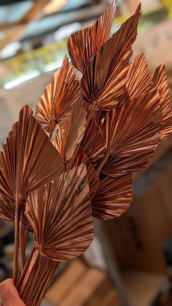 Copper palm spear x 20 - Colour flaking in parts