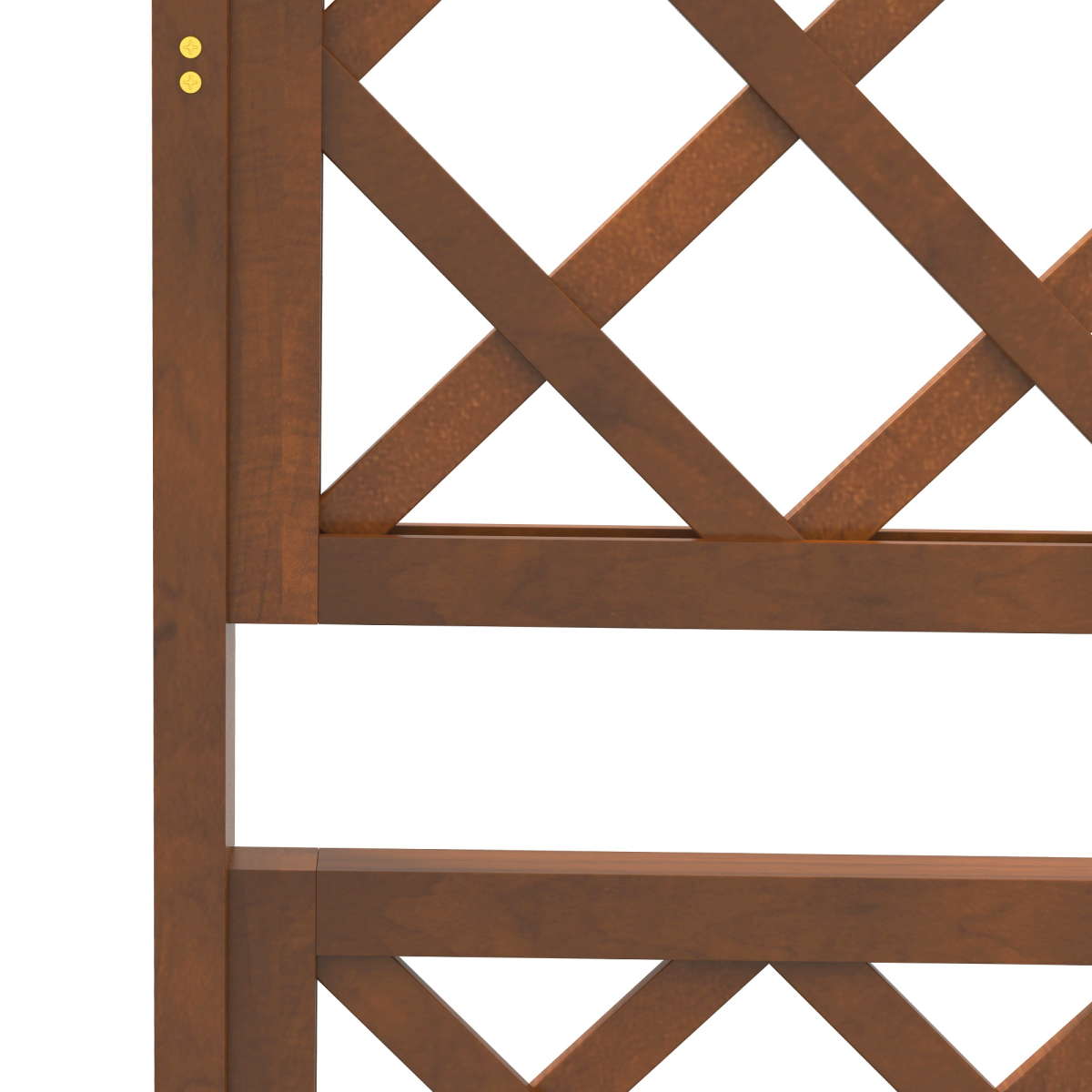 Wooden Trellis Planter, Raised Garden Bed for Climbing Plants