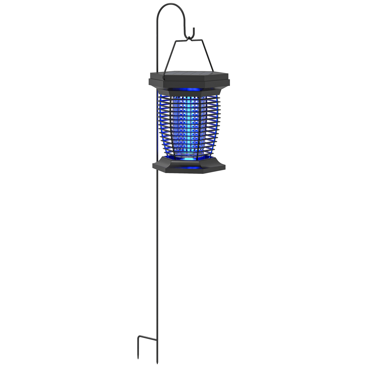 outsunny 2in1 electric fly zapper with uva light view 1