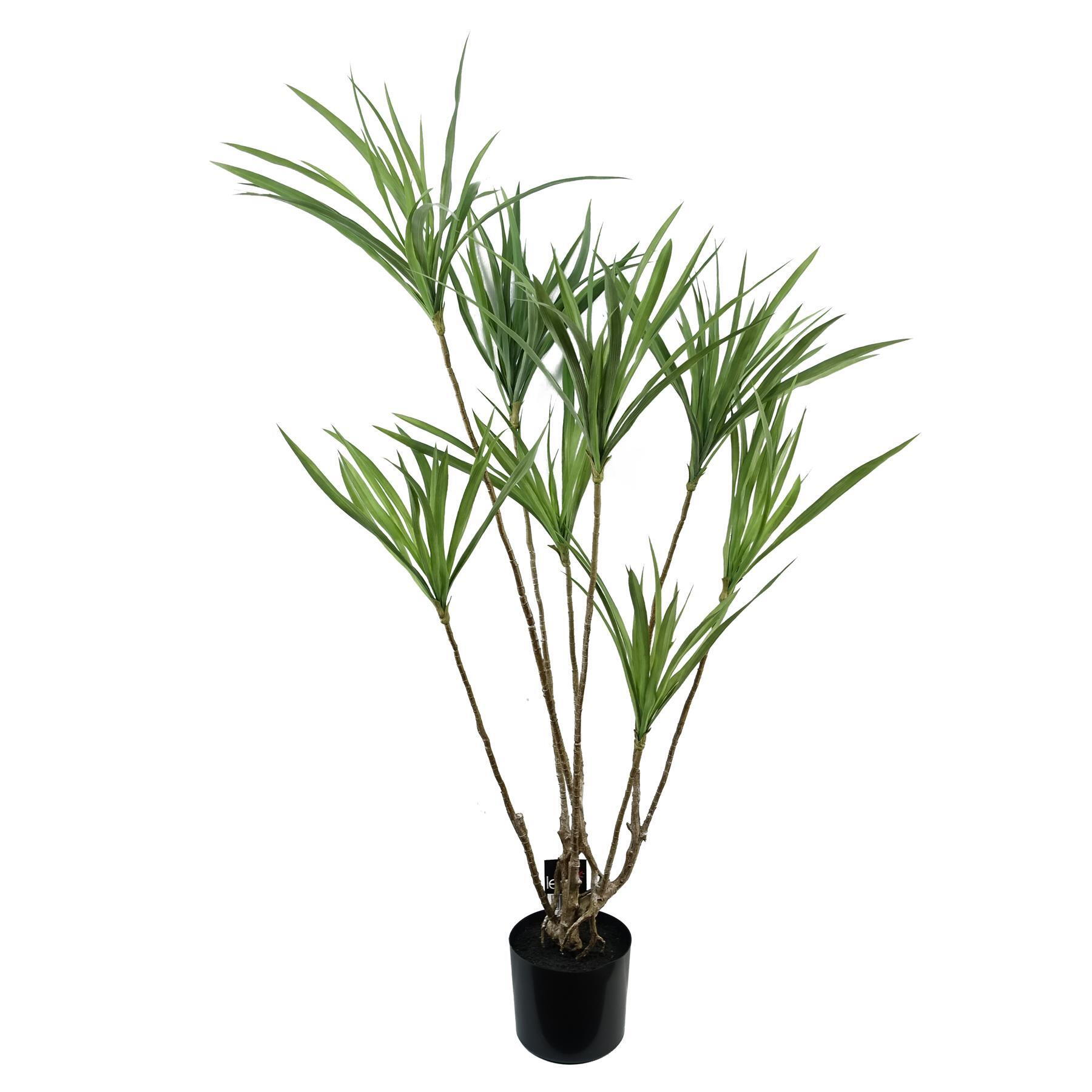 image of 125cm dragon tree dracaena plant natural look artificial
