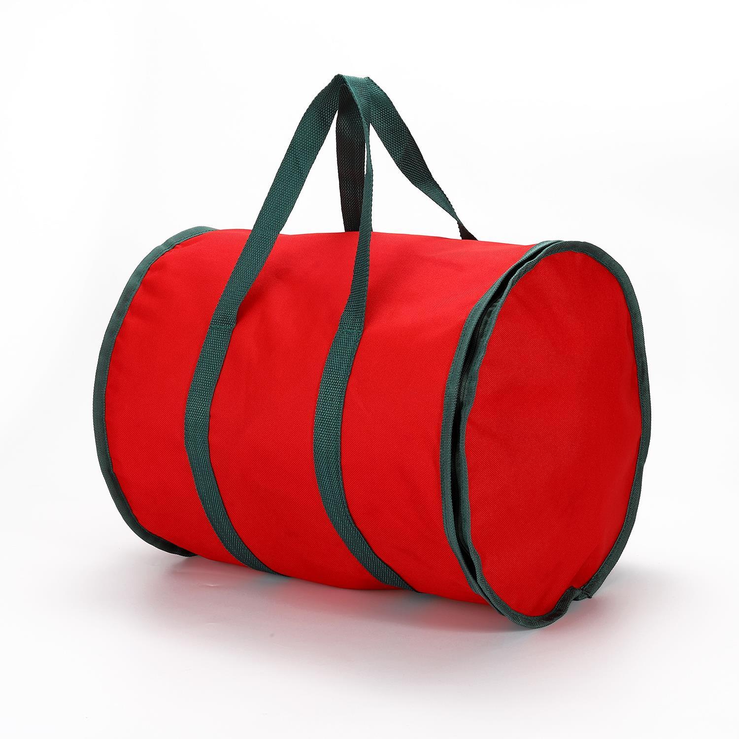 Image of red christmas storage bag