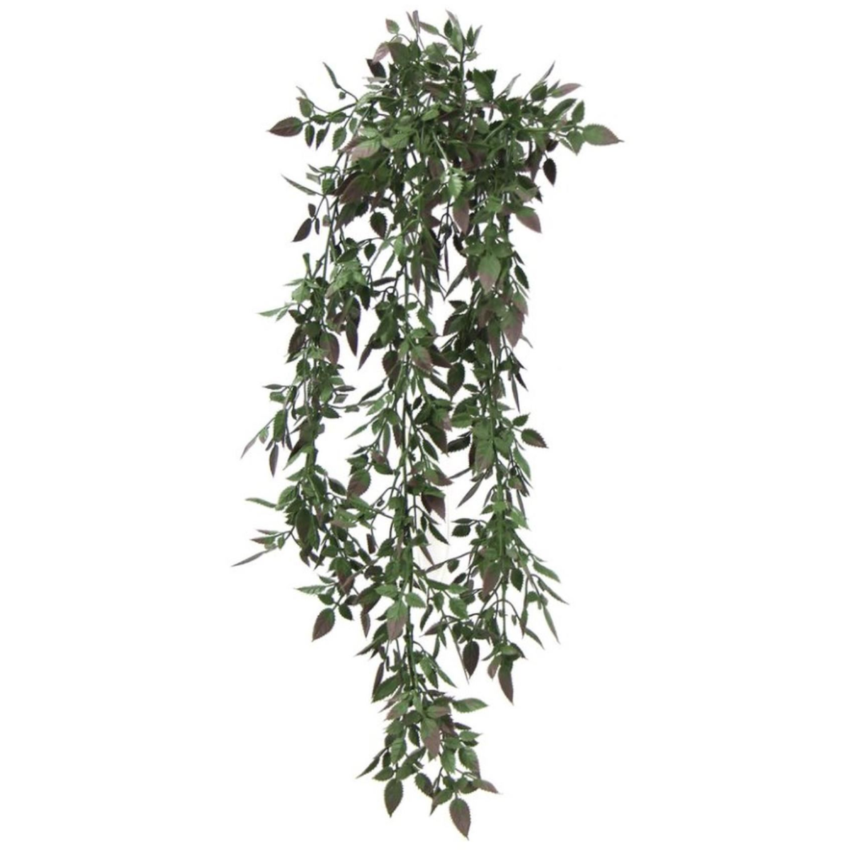 pack of 6 x Hanging UV and Fire Resistant Artificial Angel Plant 76cm alternative style 3
