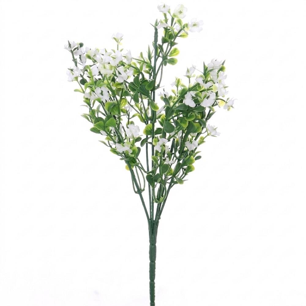 Artificial Gyp Flower Bush 28cm