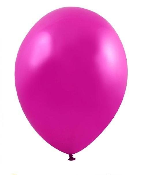 cerise fuchsia balloons