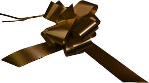 brown pull bows