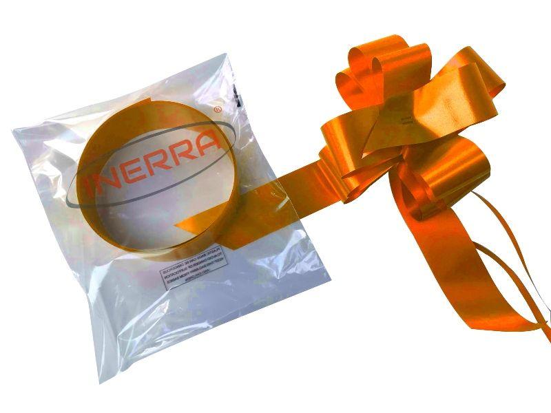 orange wedding car decoration kit ribbon bows for