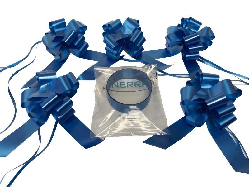 royal blue wedding car ribbon bows kit decoration