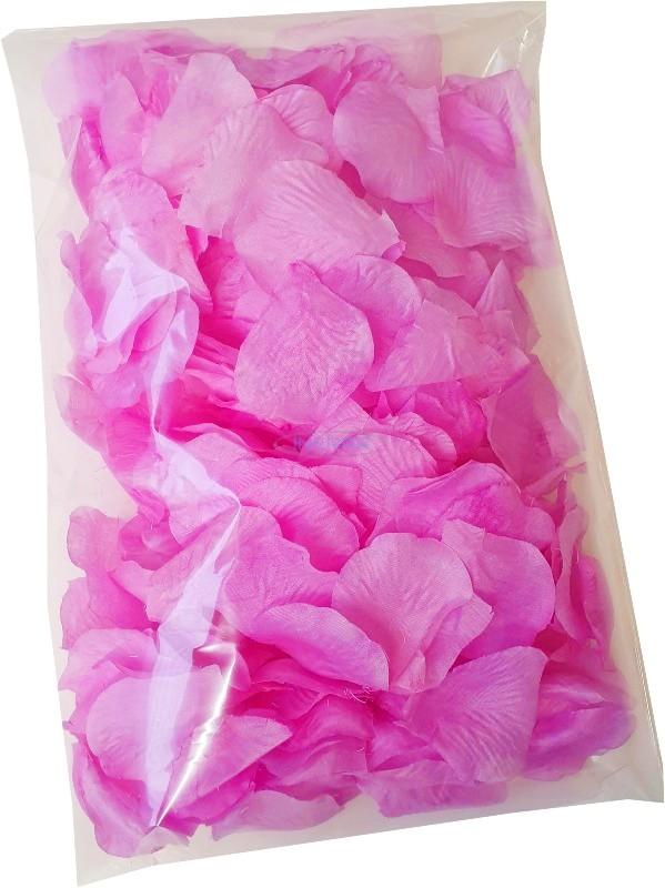 antique pink rose petals wedding confetti