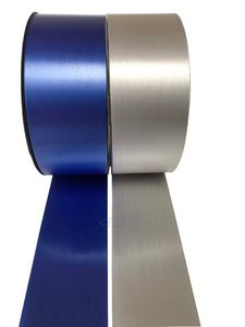 silver royal blue ribbon