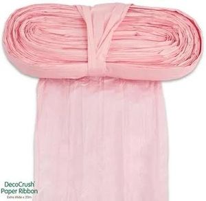 deco crush paper ribbon decocrush eleganza pink