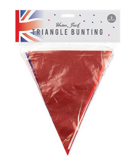union jack bunting red white and blue