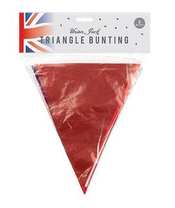 union jack bunting red white and blue