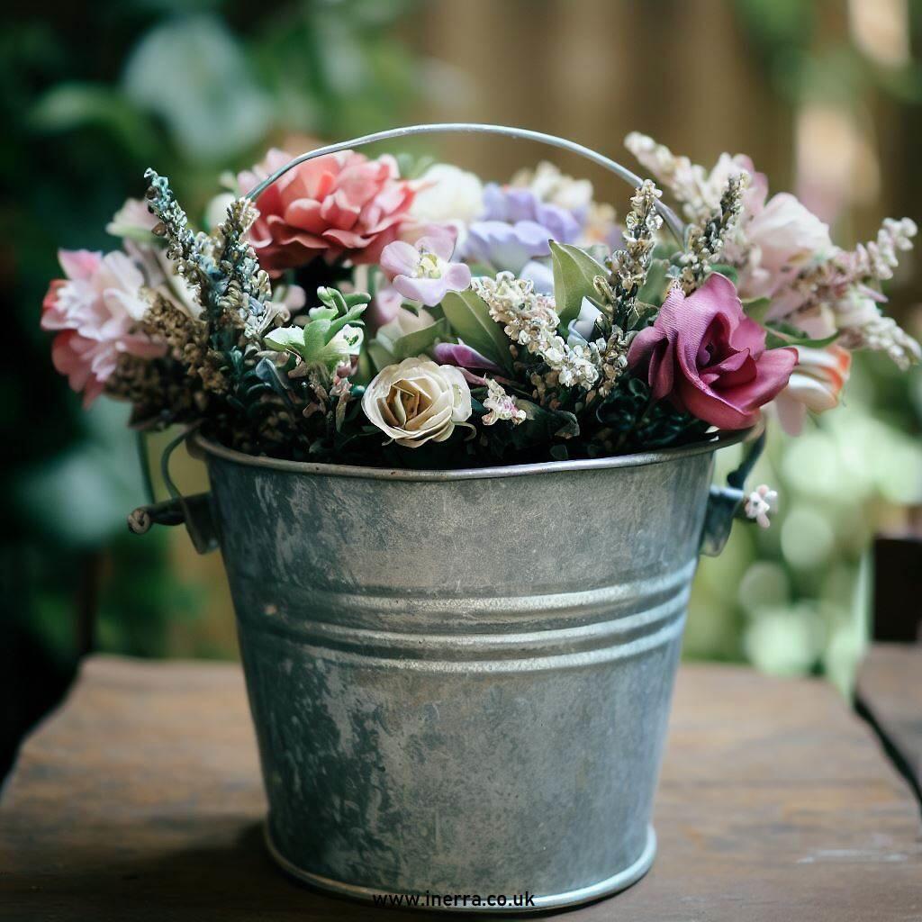 bucket vase