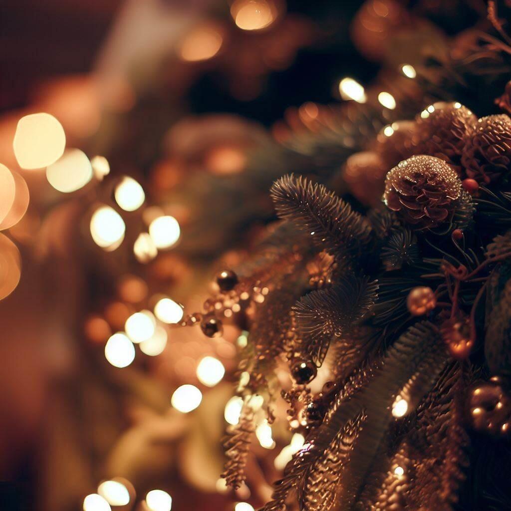 artificial christmas garland