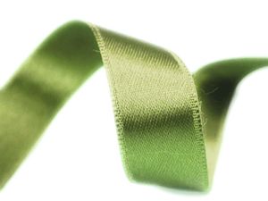 olive green satin ribbon