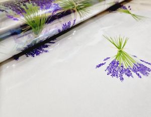 lavender florist cellophane film