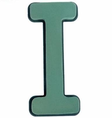 letter i funeral foam letters