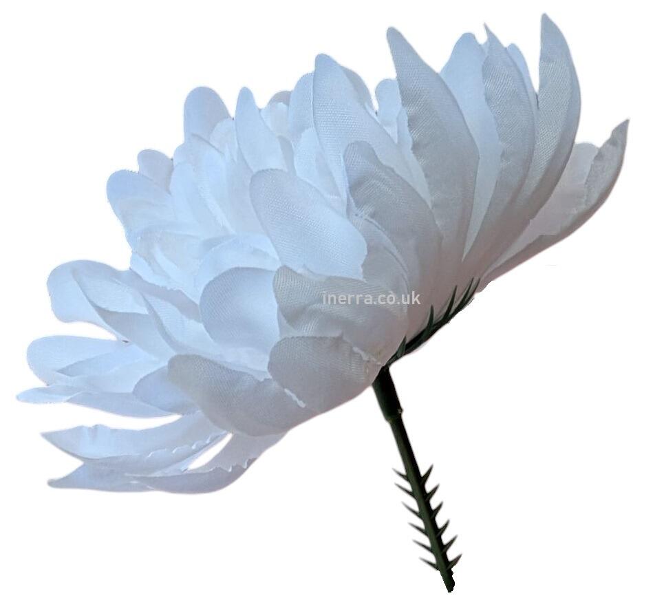 chrysanthemum flower pick for funeral floral foam white