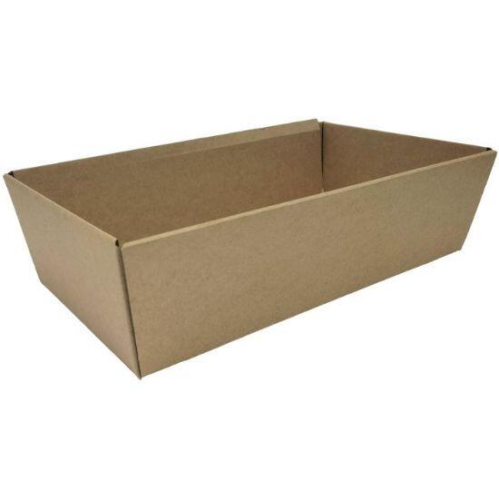 Cardboard Kraft Hamper Basket Tray