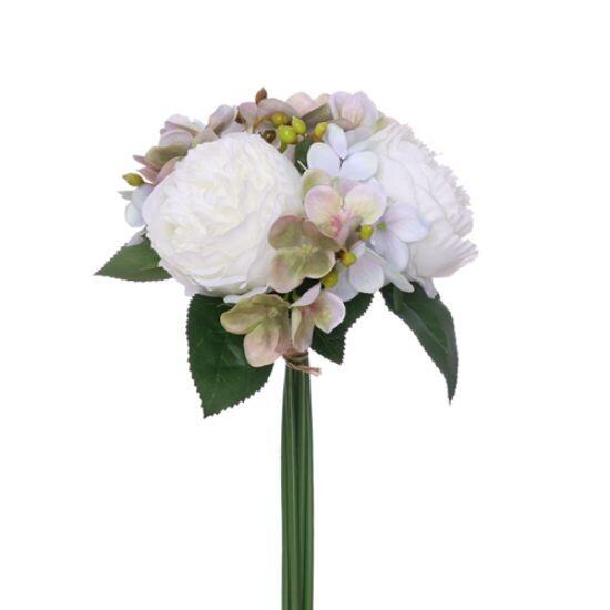 Artificial Flowers Mixed Peony Hydrangea and Berries
