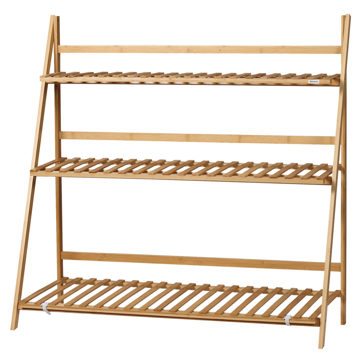 Bamboo Plant Stand Display Shelf Rack