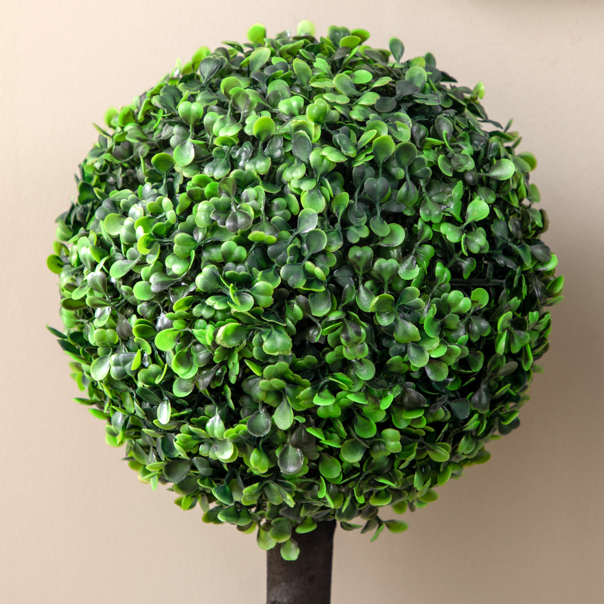 2 Potted Artificial Plants Boxwood Ball Trees Outdoor, 60cm