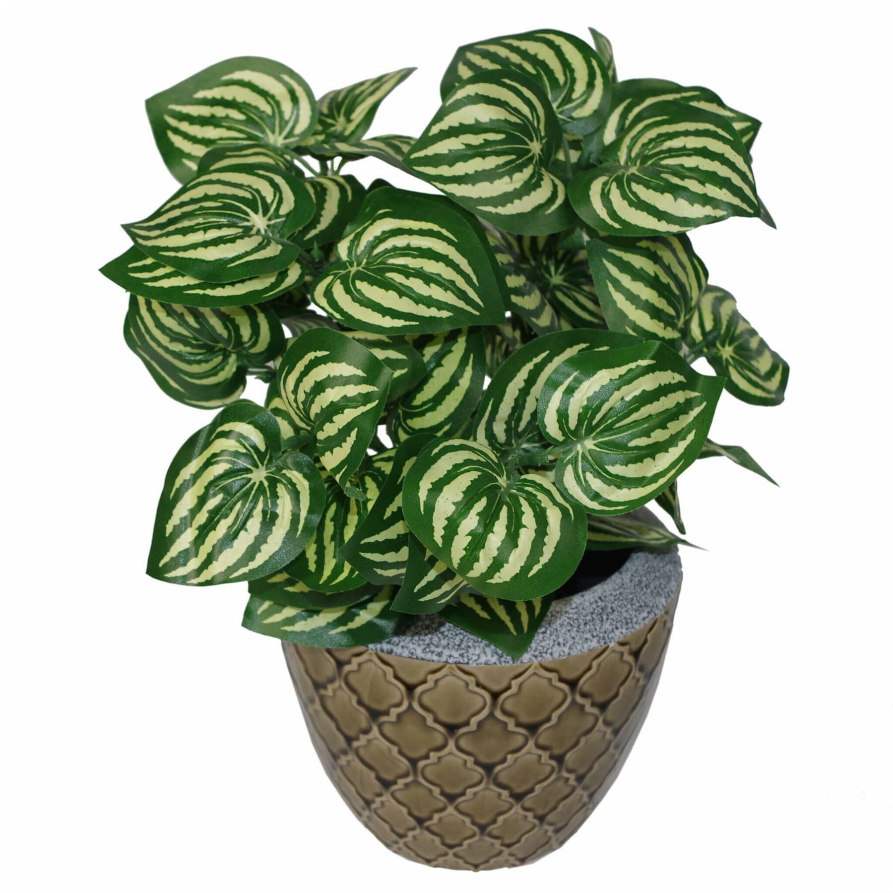 Artificial Watermelon Style Leaves Plant
