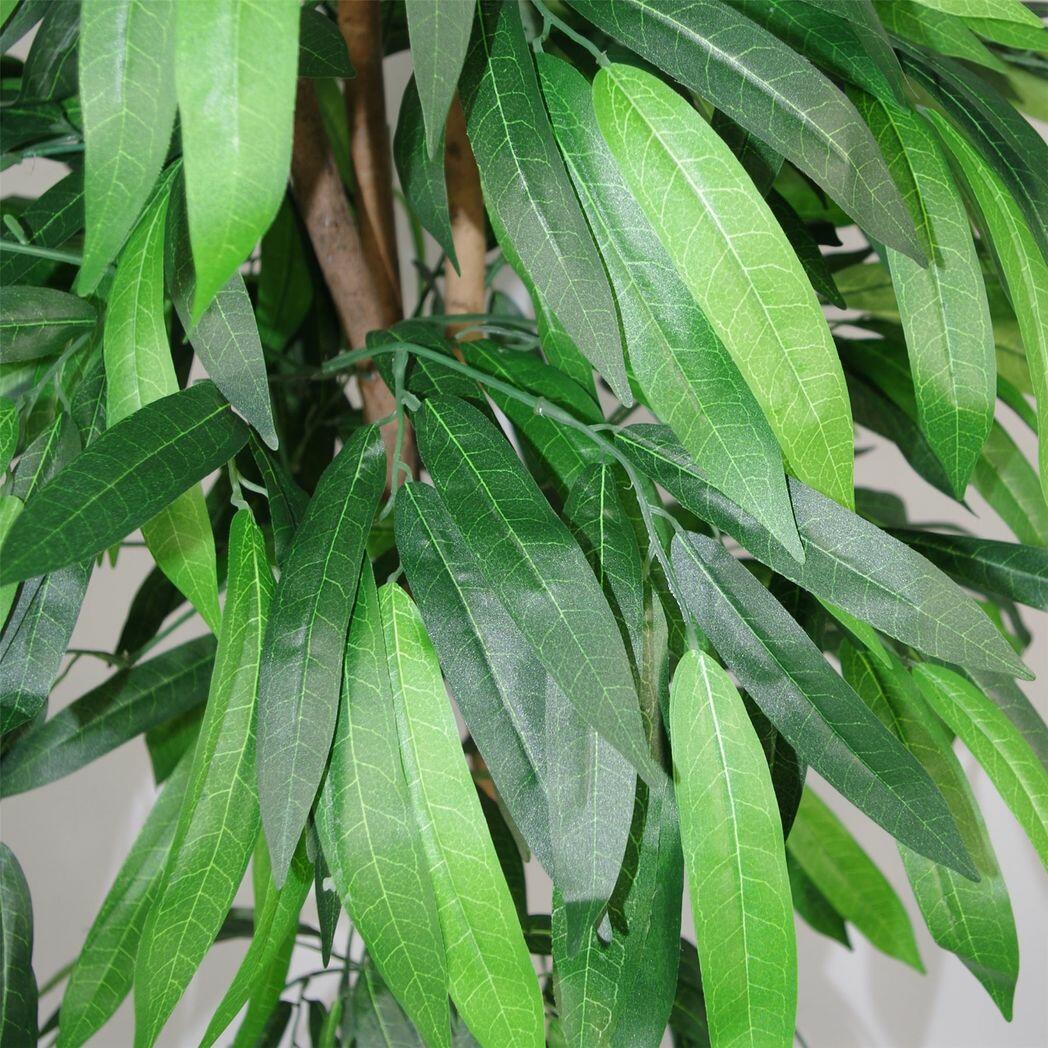 80cm large artificial mango tree plant with metal view 4